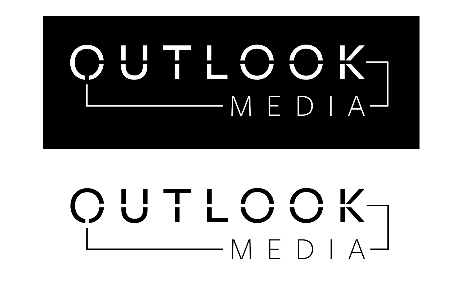 Outlook Media : Design Portfolio | Vanilla Gecko Web & Graphic Design ...